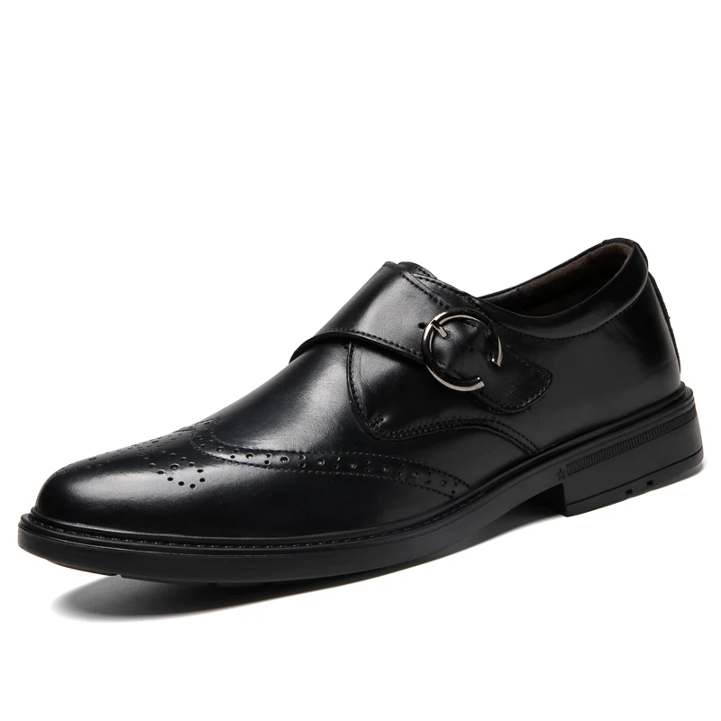 Черные мужские модные слипоны с острым носком Mork Lefu Shoes искусственная кожа أحالرالربان بان ные туфли обувь для идиотов KA804 
Черные мужские модные слипоны с острым носком Mork Lefu Shoes искусственная кожа أحالرالربان بان ные туфли обувь для идиотов KA804