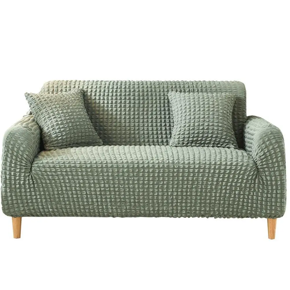 Sofa Cover Polyester Fiber Full-cover Stretch Two-seat Sofa Case 145-185cm Easy To Install Living Room Decoration
Sofa Cover Polyester Fiber Full-cover Stretch Two-seat Sofa Case 145-185cm Easy To Install Living Room Decoration