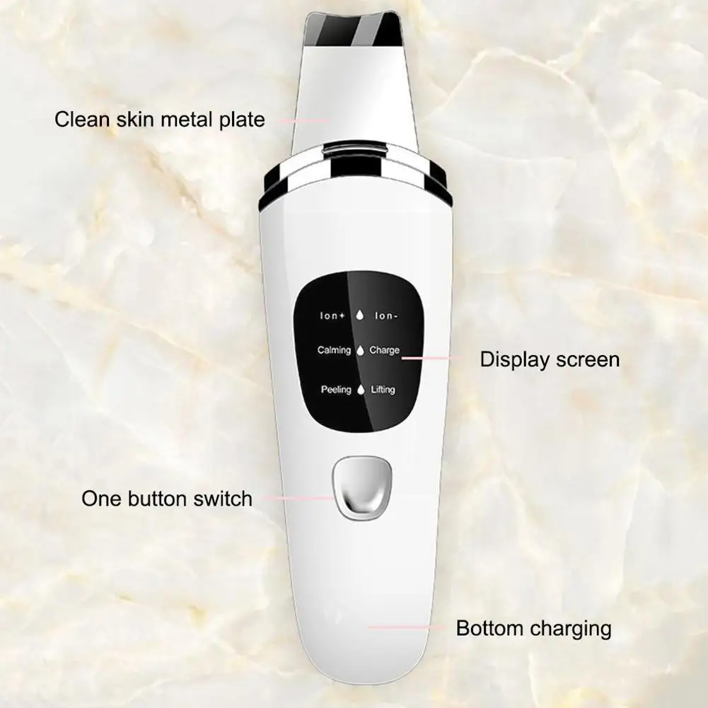 1pcs Lcd Display Ultrasonic Negative Ion Blackhead Remover Beauty Massager Tools Pore Grease Skin Acne Care N3j5
1pcs Lcd Display Ultrasonic Negative Ion Blackhead Remover Beauty Massager Tools Pore Grease Skin Acne Care N3j5