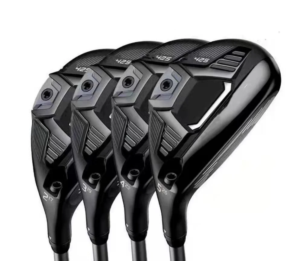 

Golf Clubs 425 Hybrid 425 Golf Hybrids 17/19/22/26/30 Degrees R/S/SR Flex Graphite Shaft With Head Cover