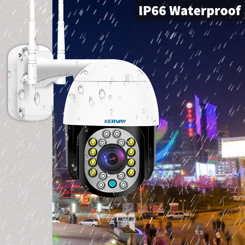 IP-камера наружная 1080P PTZ 2 МП Onvif водонепроницаемая | Безопасность и защита