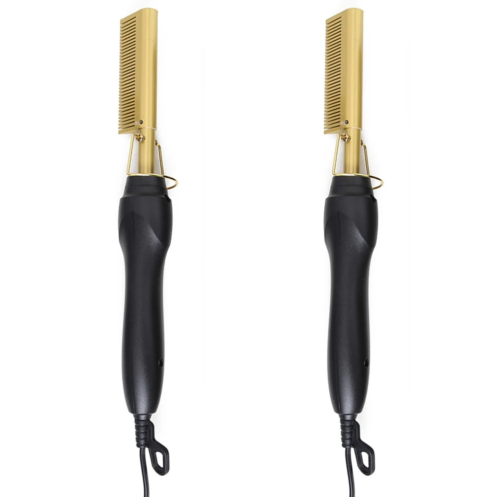 2 in 1 Hot Comb Straightener Electric Hair Straightener Hair Curler Wet Dry Use Hair Flat Irons Hot Heating Comb For Hair
2 in 1 Hot Comb Straightener Electric Hair Straightener Hair Curler Wet Dry Use Hair Flat Irons Hot Heating Comb For Hair