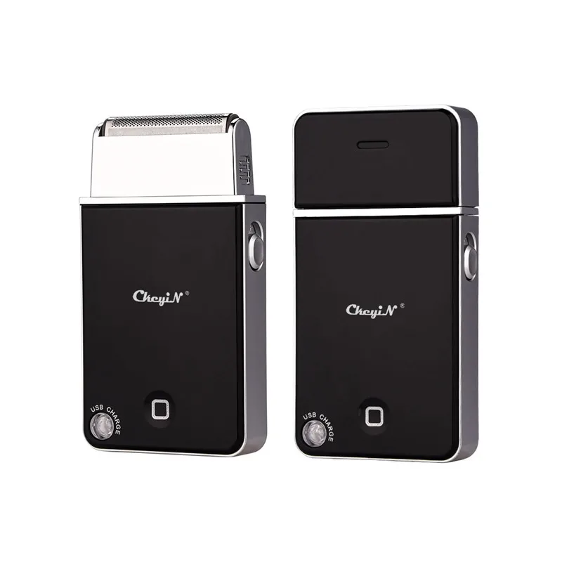 Бритва мужская с зарядкой от USB портативный триммер для бороды карманный