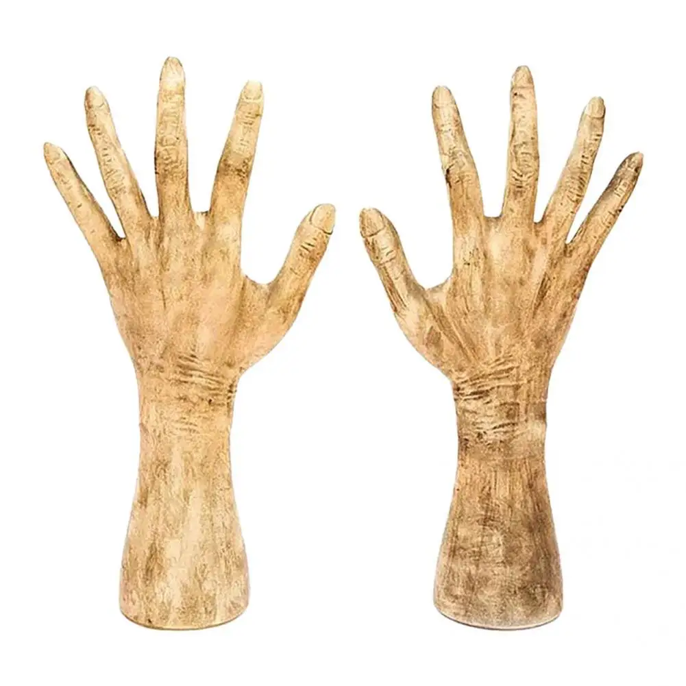 Halloween Ornaments Eye-catching Shatterproof Plastic Zombie Hands Shaped Glowing Ornaments for Home
Halloween Ornaments Eye-catching Shatterproof Plastic Zombie Hands Shaped Glowing Ornaments for Home