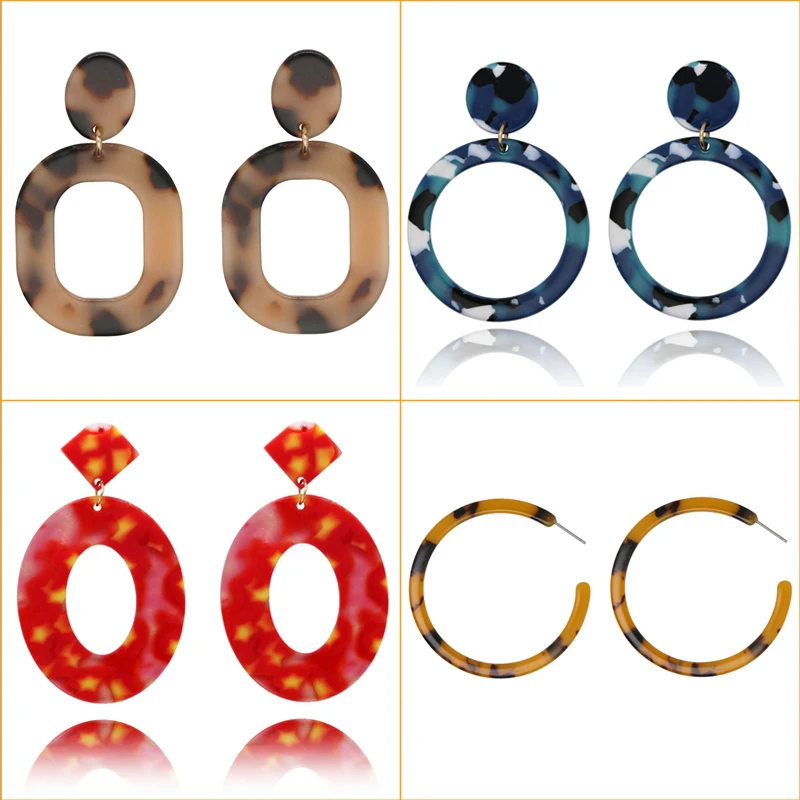 Simple Fashion Acrylic Earrings Women Geometric Round Oval Leopard Drop Earrings Set 2020 Brincos Female Trendy Jewelry
Simple Fashion Acrylic Earrings Women Geometric Round Oval Leopard Drop Earrings Set 2020 Brincos Female Trendy Jewelry