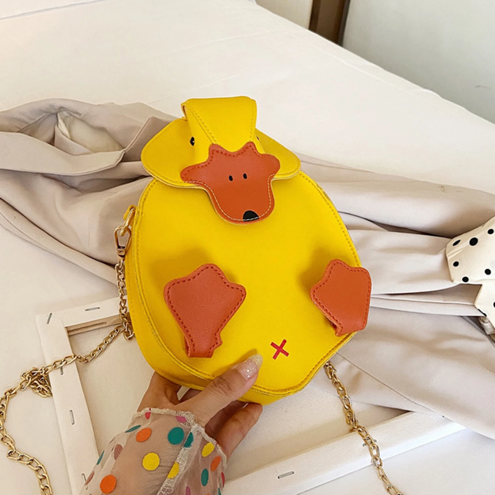 Fashion Women Girl Cartoon Duck Color Block Crossbody Messenger Shoulder Bag Single shoulder bag bag
Fashion Women Girl Cartoon Duck Color Block Crossbody Messenger Shoulder Bag Single shoulder bag bag