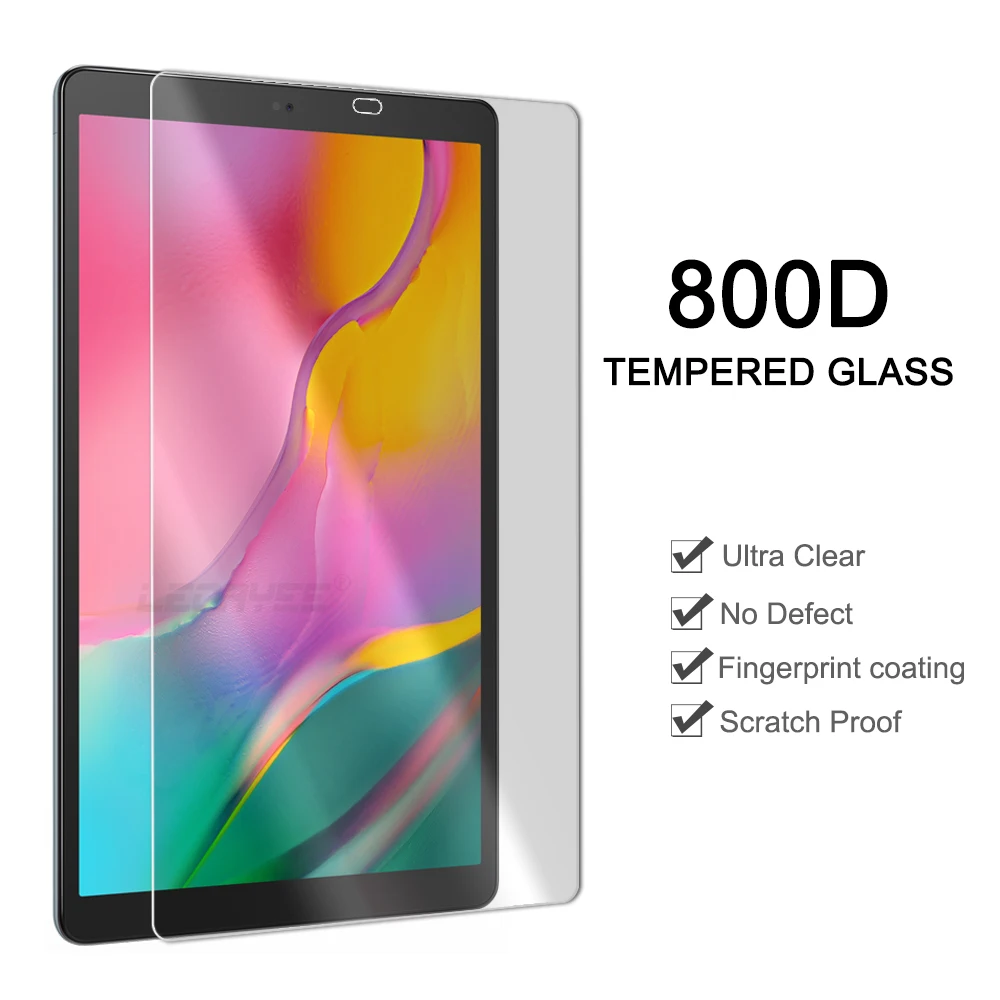 2 PCS 9H Scratch Proof Tempered Glass for Samsung Galaxy Tab A 10.1 inches 2019 SM-T510 T515 Ultra Clear Screen Protector HD
2 PCS 9H Scratch Proof Tempered Glass for Samsung Galaxy Tab A 10.1 inches 2019 SM-T510 T515 Ultra Clear Screen Protector HD
