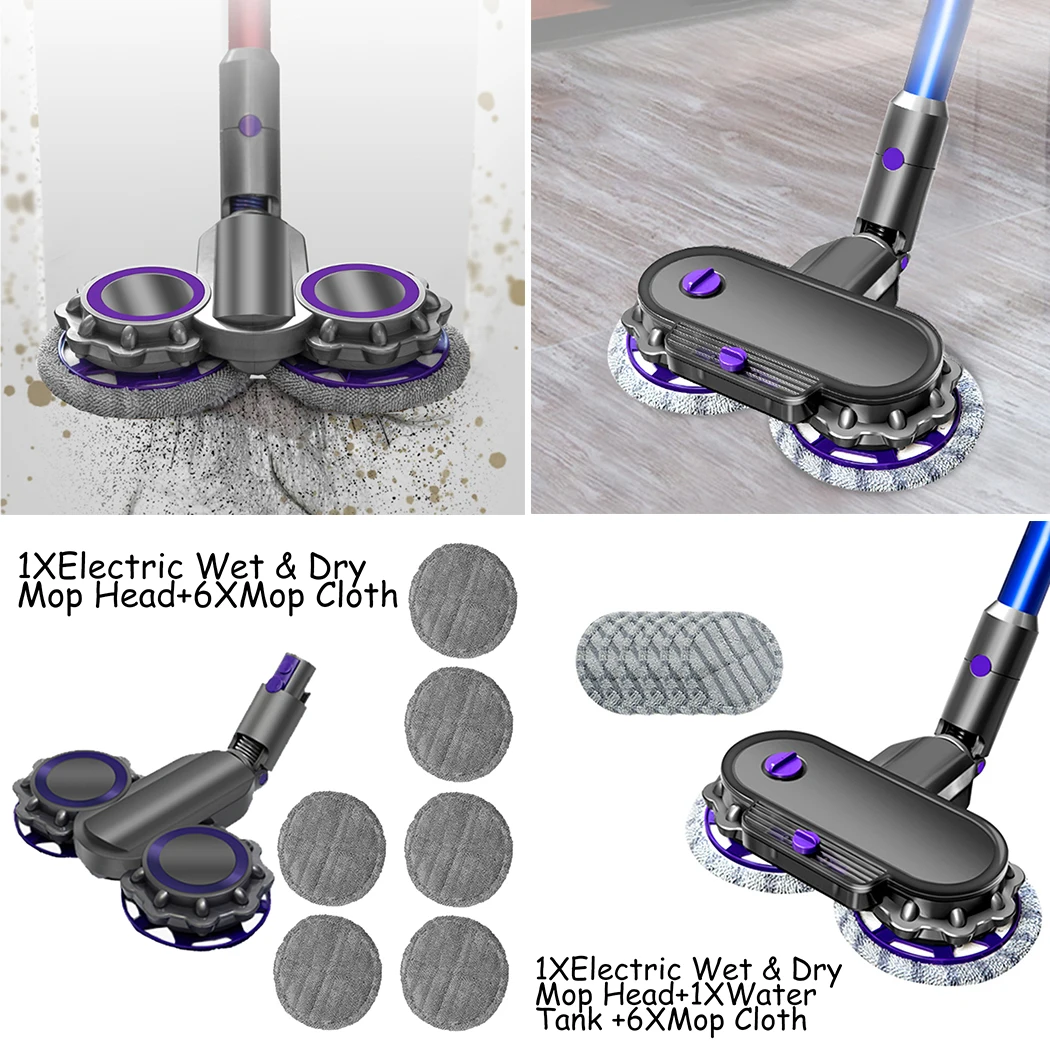 Wet & Dry Mop Head+Mop Cloth+Water Tank Mopping Cloths For Dyson V6 Vacuum Cleaner Parts Sprayed Removable Water Tank Sweeper
Wet & Dry Mop Head+Mop Cloth+Water Tank Mopping Cloths For Dyson V6 Vacuum Cleaner Parts Sprayed Removable Water Tank Sweeper