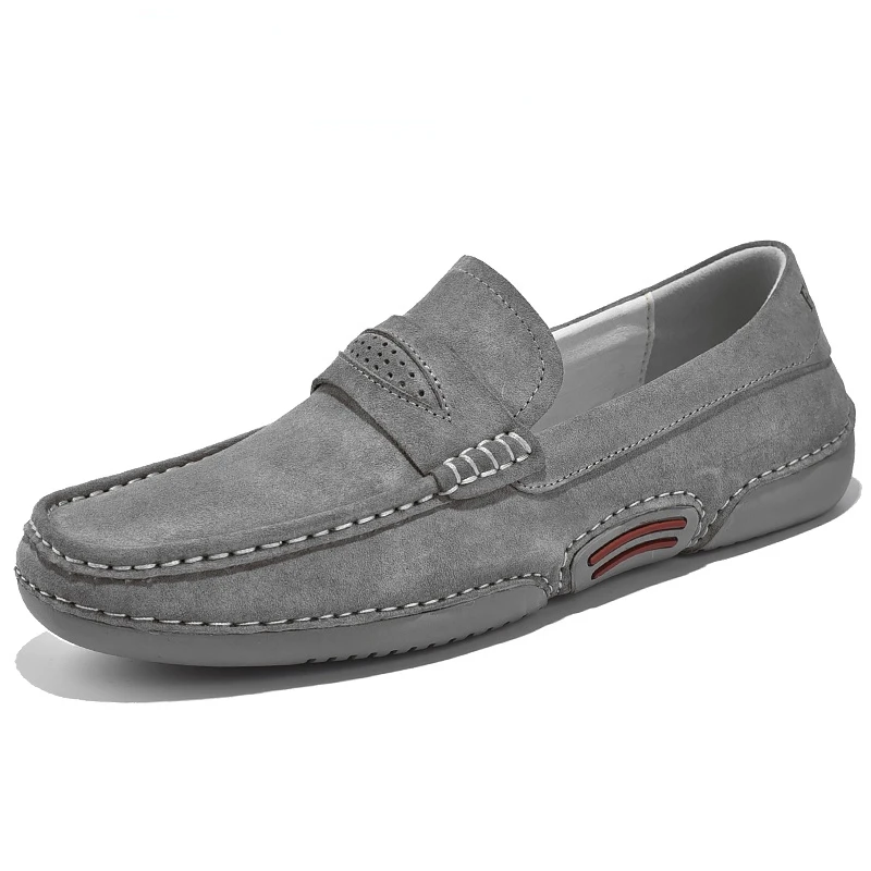 2021 New Men's Soft Leather Casual Shoes Luxury Brand Fashion Suede Loafers Moccasins Breathable Slip On Driving Shoes Big Size
2021 New Men's Soft Leather Casual Shoes Luxury Brand Fashion Suede Loafers Moccasins Breathable Slip On Driving Shoes Big Size