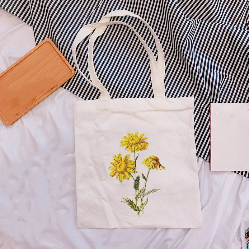 Beautiful Floral Summer Wild Plant Canvas Shoulder Tote Bag for Women Handbags Eco Reusable Shopping Bag Vintage Printed Bags
Beautiful Floral Summer Wild Plant Canvas Shoulder Tote Bag for Women Handbags Eco Reusable Shopping Bag Vintage Printed Bags
