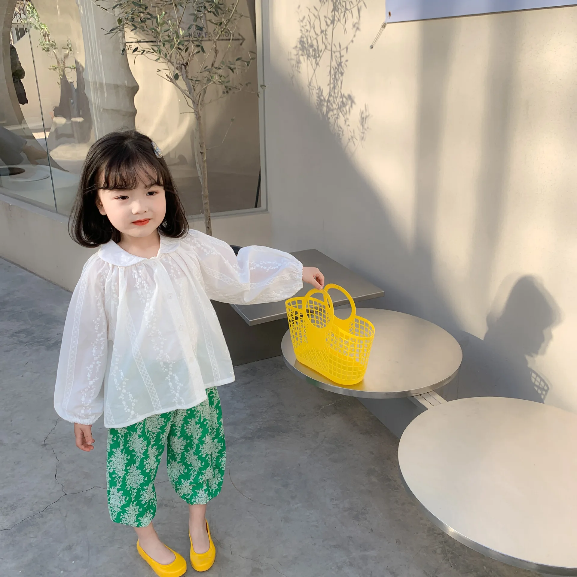 2021 Spring New Baby Girls Lace Jacquard Cotton White Shirt Children Long Sleeve Top
2021 Spring New Baby Girls Lace Jacquard Cotton White Shirt Children Long Sleeve Top