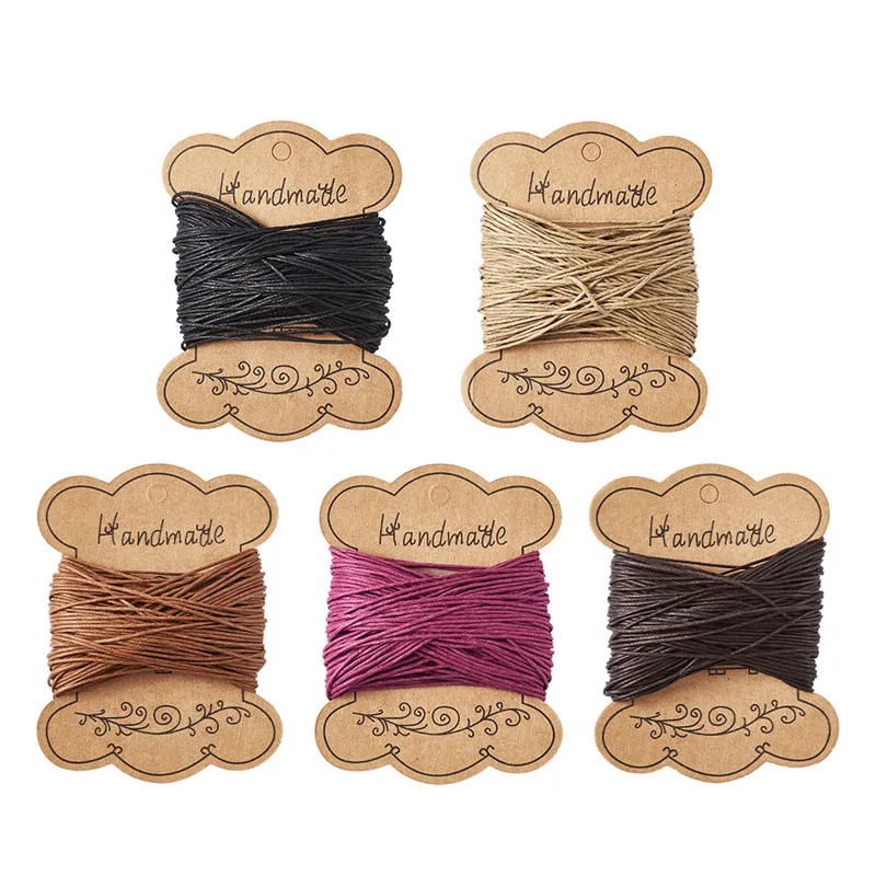 5 colors Waxed Cotton Thread Cords 1mm for jewelry making supplies accessories, Mixed Color,31yard/color, 155 yard F70
5 colors Waxed Cotton Thread Cords 1mm for jewelry making supplies accessories, Mixed Color,31yard/color, 155 yard F70