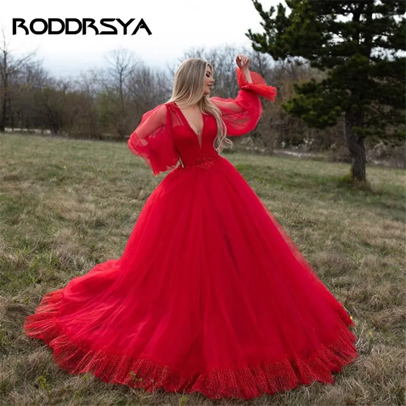 Элегантное платье для выпускного вечера с длинным рукавом, ТРАПЕЦИЕВИДНОЕ официальное платье, красные вечерние платья, платья для вечерино... 
Элегантное платье для выпускного вечера с длинным рукавом, ТРАПЕЦИЕВИДНОЕ официальное платье, красные вечерние платья, платья для вечерино...