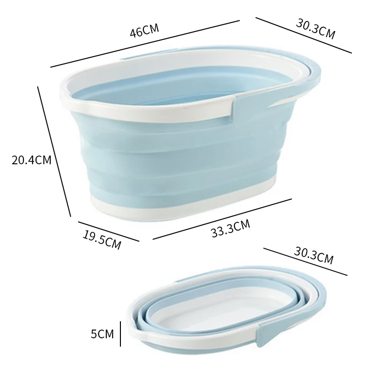 1PC Folding Bucket With Handle Thickened Portable Camping Wash Bucket Floor Cleaning Car Wash Bucket Household Cleaning Tool
1PC Folding Bucket With Handle Thickened Portable Camping Wash Bucket Floor Cleaning Car Wash Bucket Household Cleaning Tool