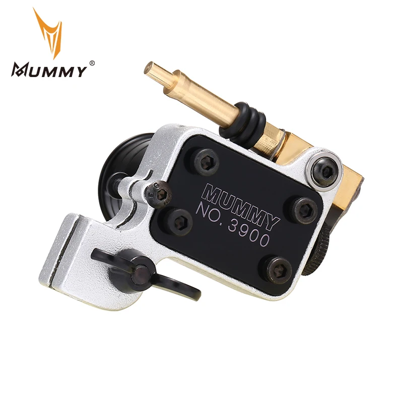 

Mummy Rotaty Tattoo Machine Gun For Liner Shader High Speed Engine Clip Cord Connection Aluminum Frame Tattoo Supplies
