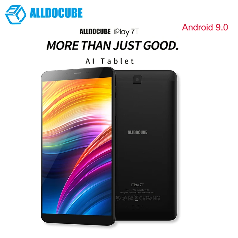 Оригинальный ALLDOCUBE iPlay 7T 6 98 дюймов 4G Phablet Android 9 0 AI планшет Unisoc SC9832E четырехъядерный