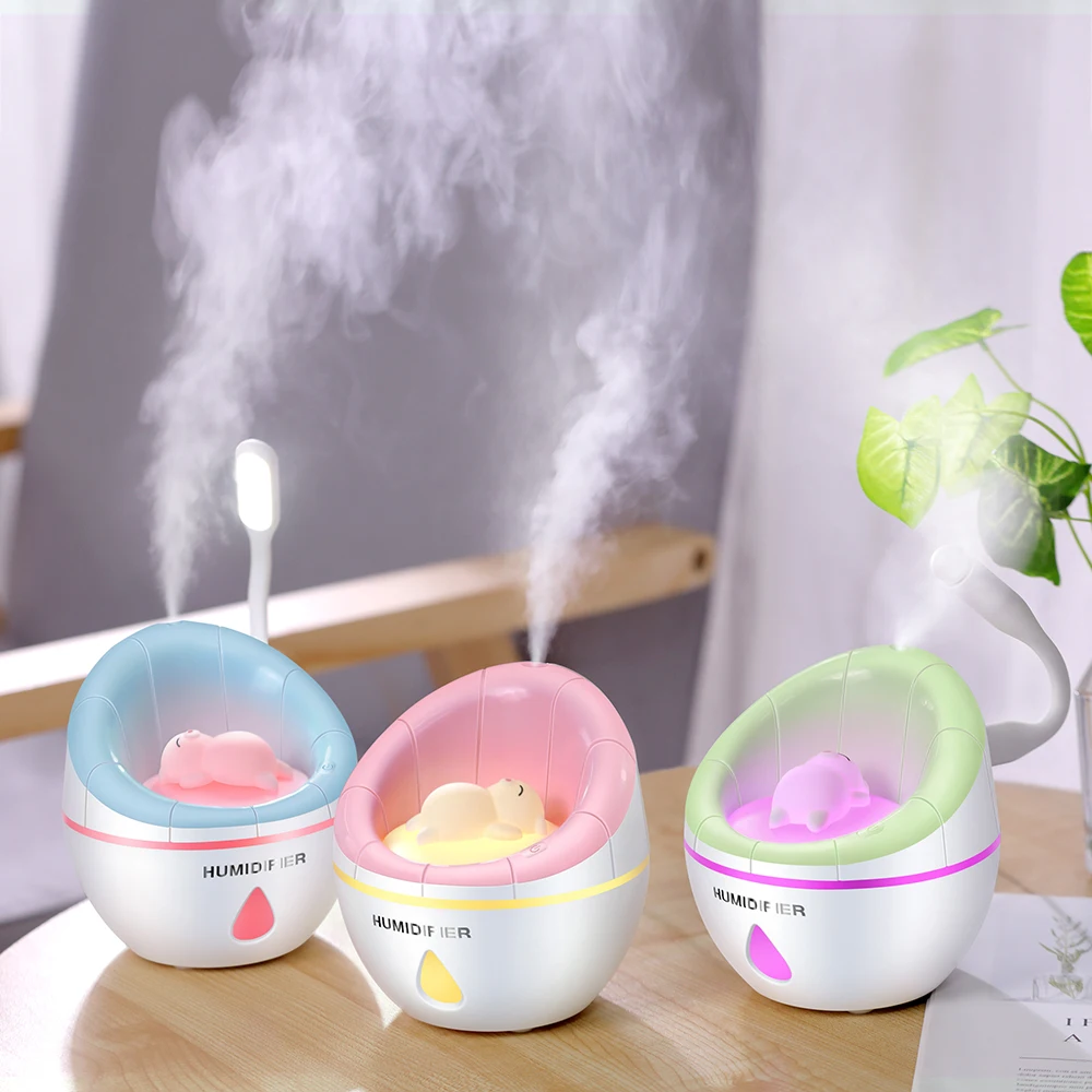 350ML Tabletop Sofa Air Humidifier Aromatherapy Essential Oil Diffuser Ultrasonic Colorful Night Light Humidifier
350ML Tabletop Sofa Air Humidifier Aromatherapy Essential Oil Diffuser Ultrasonic Colorful Night Light Humidifier