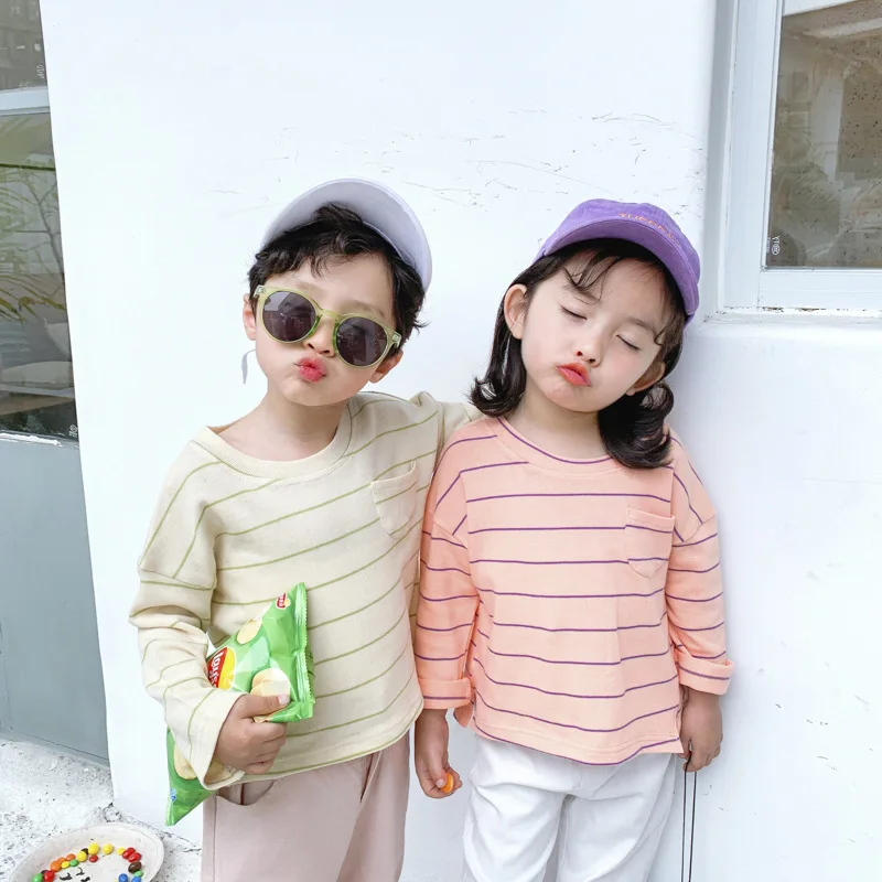 Spring Autumn Toddler Baby Shirts New Arrival Casual Stripes Long Sleeve Tops for Girl 2020 Fashion Children Shirt 2 3 4 5 6 Y
Spring Autumn Toddler Baby Shirts New Arrival Casual Stripes Long Sleeve Tops for Girl 2020 Fashion Children Shirt 2 3 4 5 6 Y