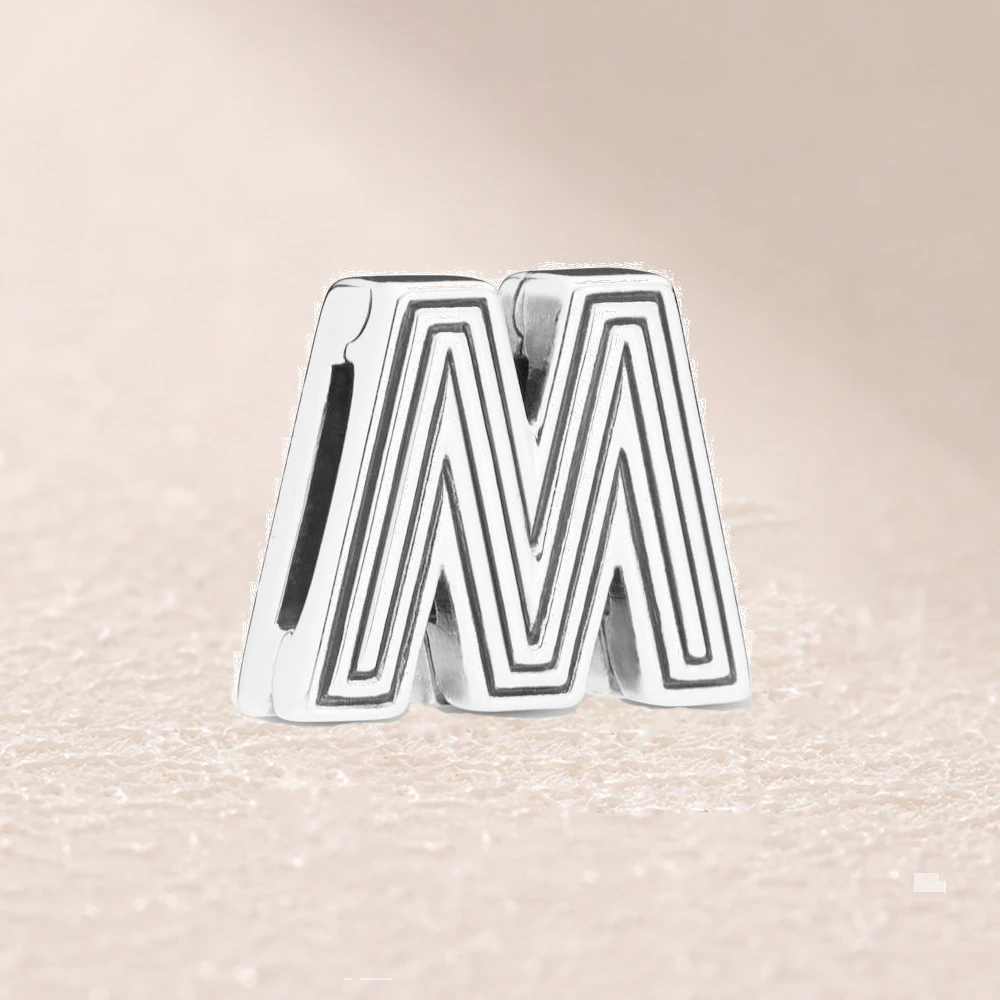798209 Reflexions Letter M Clip Charm 
798209 Reflexions Letter M Clip Charm