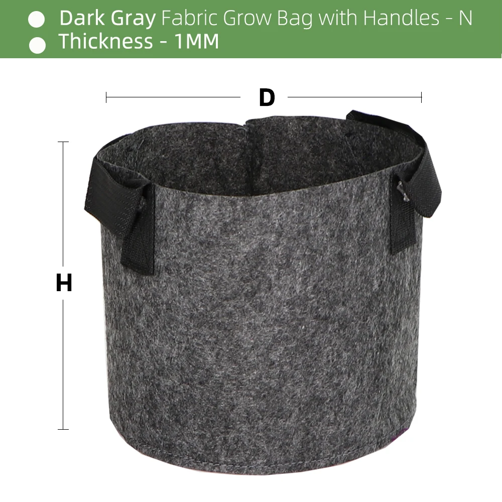 Нетканый садовый мешок для цветов и овощей
Нетканый садовый мешок для цветов и овощей