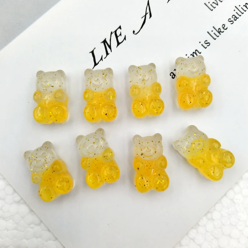 50/100Pcs/lot Kawaii Mini Shiny two color bear resin Flat back Scrapbooking Hair bow Center Embellishments DIY Accessories A30
50/100Pcs/lot Kawaii Mini Shiny two color bear resin Flat back Scrapbooking Hair bow Center Embellishments DIY Accessories A30