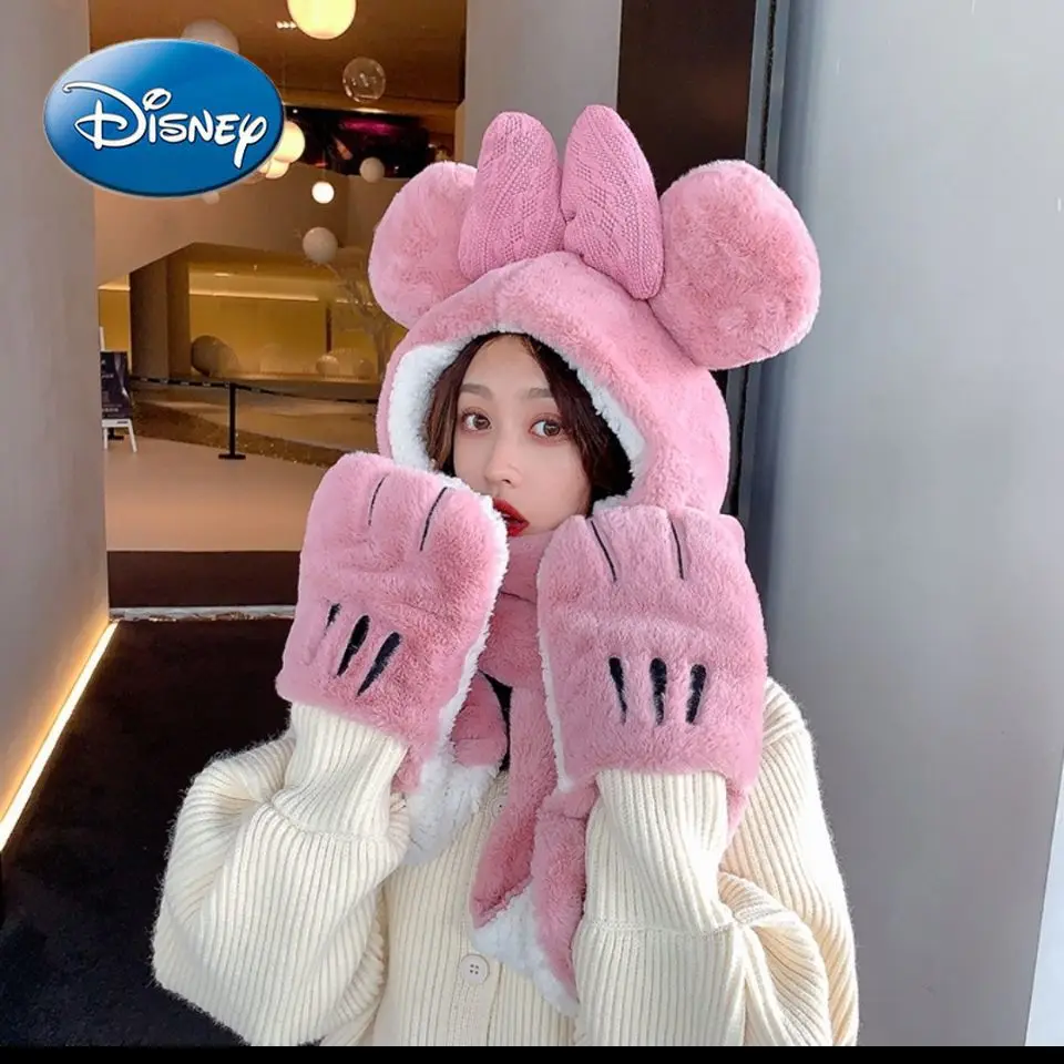 Disney Mickey 2021 New Hat Cartoon Female Winter Warm Scarf One Autumn and Winter Cute Gloves Hooded Scarf
Disney Mickey 2021 New Hat Cartoon Female Winter Warm Scarf One Autumn and Winter Cute Gloves Hooded Scarf