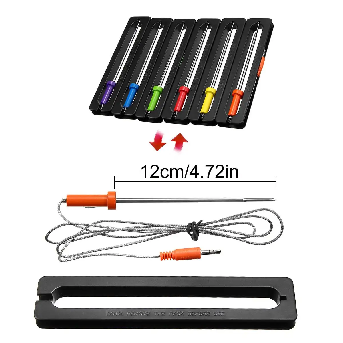4/6 Probes Wireless Kitchen Meat Thermometer for Oven Grill BBQ Smoker Rotisserie Thermometer Smart bluetooth Barbecue 
4/6 Probes Wireless Kitchen Meat Thermometer for Oven Grill BBQ Smoker Rotisserie Thermometer Smart bluetooth Barbecue