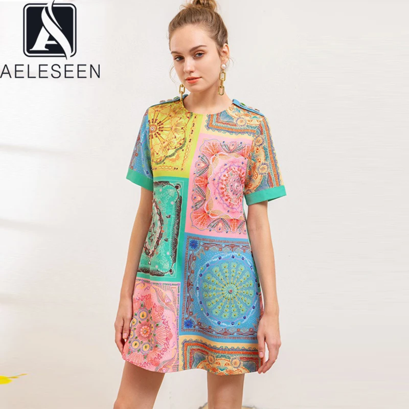 Женское модельное платье-трапеция AELESEEN, повседневное разноцветное платье с цветочным принтом, украшенное бисером, для праздника и вечеринк...
Женское модельное платье-трапеция AELESEEN, повседневное разноцветное платье с цветочным принтом, украшенное бисером, для праздника и вечеринк...