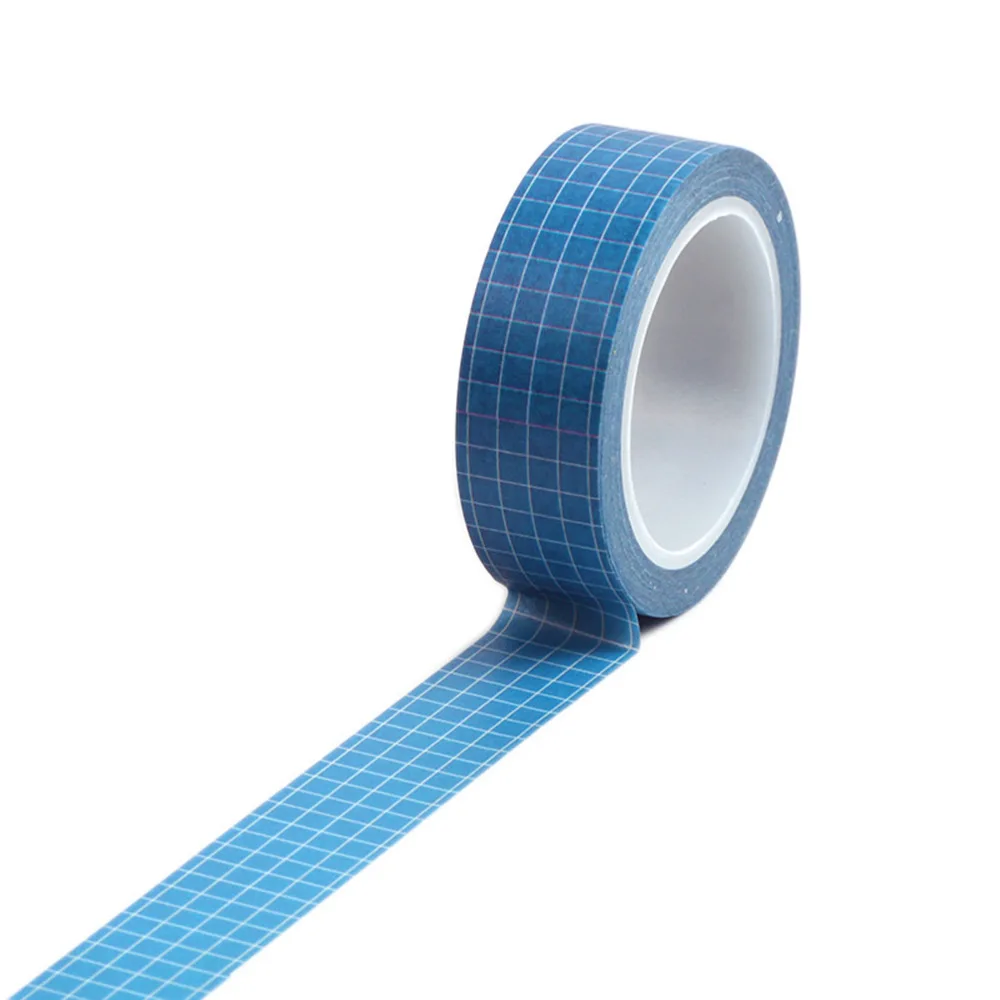 7pcs Simple DIY Washi Masking Tapes Grid Sticky Paper Tape for Scrapbook Diary Gift Wrapping (Mixed Colors)
7pcs Simple DIY Washi Masking Tapes Grid Sticky Paper Tape for Scrapbook Diary Gift Wrapping (Mixed Colors)