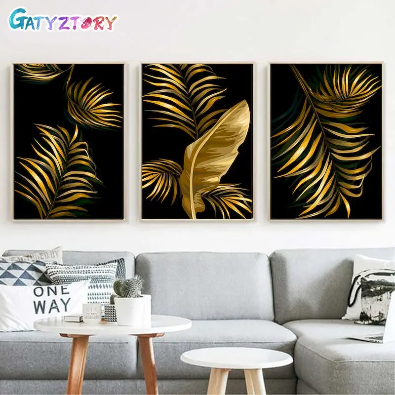GATYZTORY Frame Diy Painting By Numbers Acrylic Wall Art Picture Golden Leaf Coloring By Numbers For Diy Gift Artwork
GATYZTORY Frame Diy Painting By Numbers Acrylic Wall Art Picture Golden Leaf Coloring By Numbers For Diy Gift Artwork