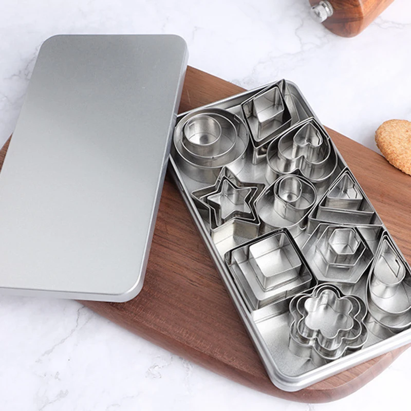 30 Style Cookie Cutters Moulds Aluminum Alloy Cute Animal Shape Biscuit Mold DIY Fondant Pastry Decorating Baking Kitchen Tools
30 Style Cookie Cutters Moulds Aluminum Alloy Cute Animal Shape Biscuit Mold DIY Fondant Pastry Decorating Baking Kitchen Tools