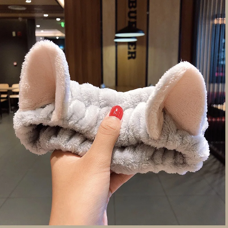 Make Up Wash Headband Hairband Cat Ear Bandana for Women Girl Plush Elastic Turban Headband Head Band Hair Accessories Headdress 
Make Up Wash Headband Hairband Cat Ear Bandana for Women Girl Plush Elastic Turban Headband Head Band Hair Accessories Headdress