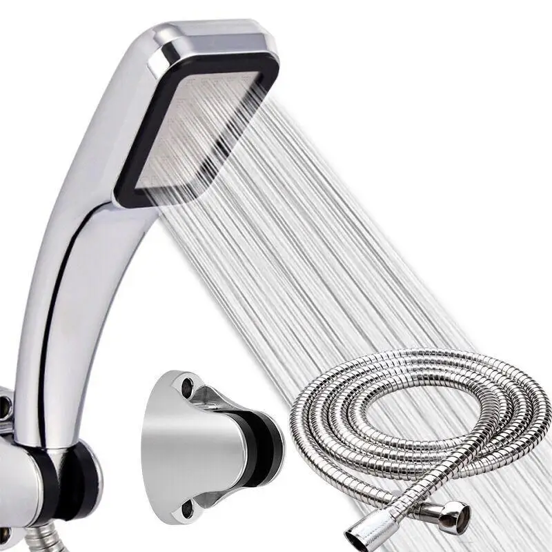 Shower Set 300 Hole Three Piece Hand Held Booster Nozzle Five Speed Hans Simple Set
Shower Set 300 Hole Three Piece Hand Held Booster Nozzle Five Speed Hans Simple Set