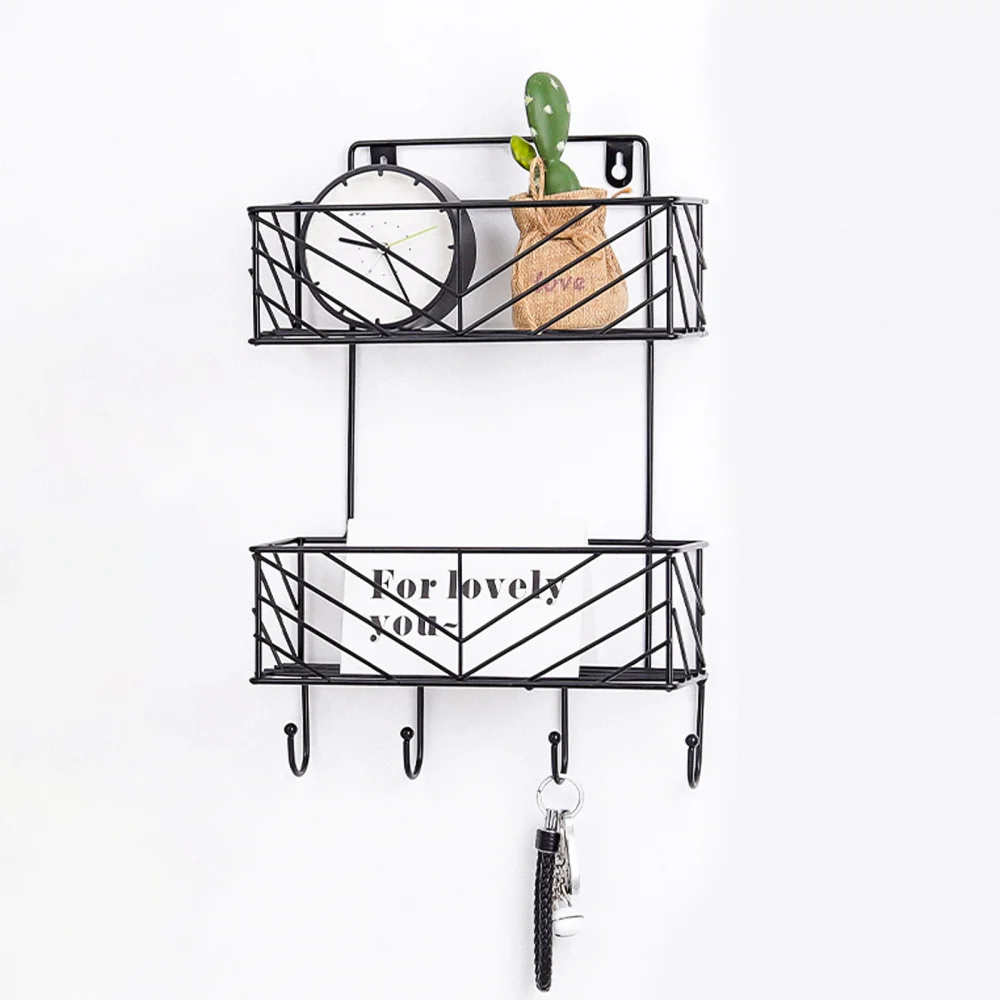 1pc Simple Style Wall-mounted Shelf Convenient Sundries Organizer Holder Rack
1pc Simple Style Wall-mounted Shelf Convenient Sundries Organizer Holder Rack