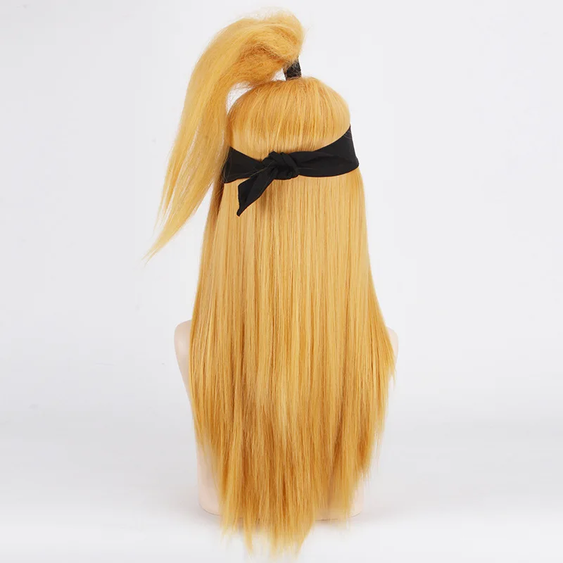 Аниме Наруто Akactuki косплей парик Хэллоуин Deidara для мужчин женщин детей длинные