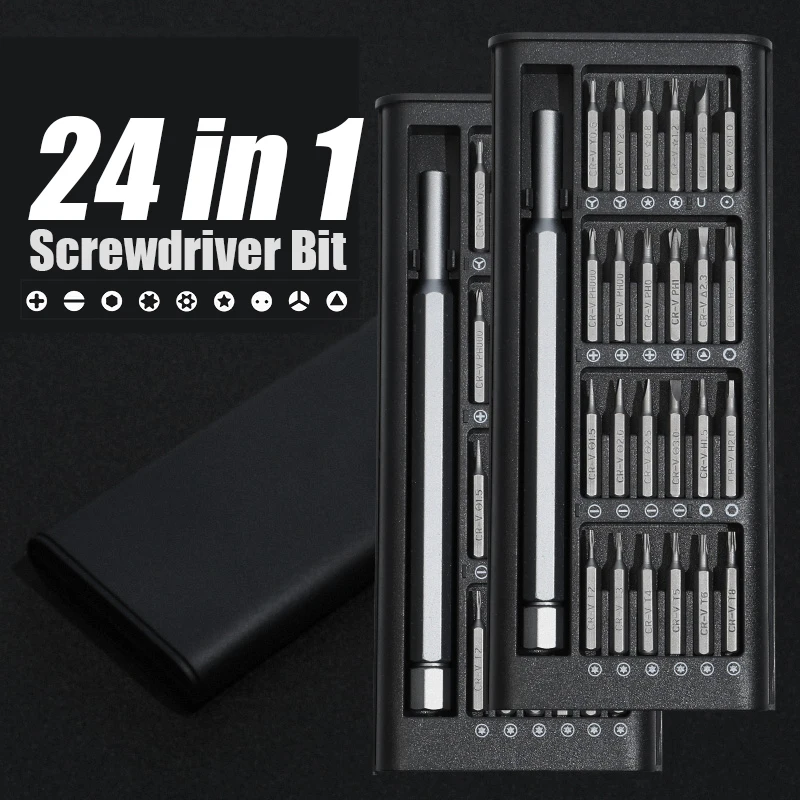 ⚡️24 In 1 Screwdriver Set Precision Magnetic Screw Driver Bits Torx Hex Bit Handle Mobile Phone Repair Screwdrive Kit Tools
⚡️24 In 1 Screwdriver Set Precision Magnetic Screw Driver Bits Torx Hex Bit Handle Mobile Phone Repair Screwdrive Kit Tools
