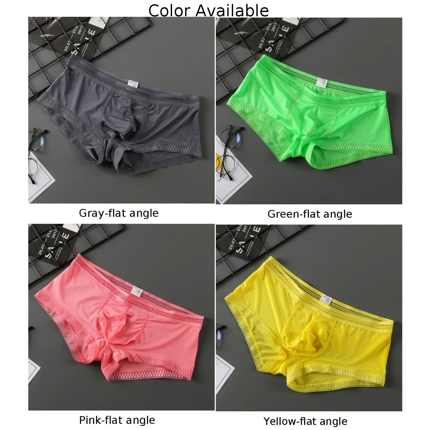 High Quality Seamless Ice Silk Men Underwear Breathable Comfy Bulge Boxers Shorts For Mens Accessories Underpants
High Quality Seamless Ice Silk Men Underwear Breathable Comfy Bulge Boxers Shorts For Mens Accessories Underpants