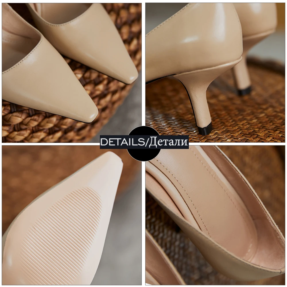 ISNOM Women Cow Leather Pumps Vintage Strange High Heels Shoes Woman Pointed Toe Office Dress Shoes Elegant Ladies Shoes 2021
ISNOM Women Cow Leather Pumps Vintage Strange High Heels Shoes Woman Pointed Toe Office Dress Shoes Elegant Ladies Shoes 2021