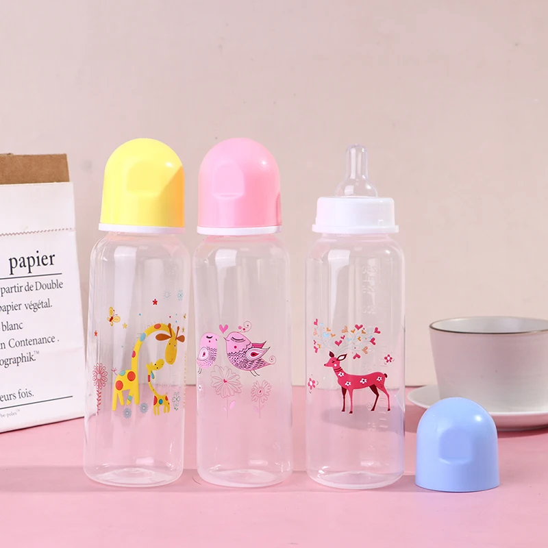 1PC 250ML Cartoon Baby Bottle Infant Newborn Children Learn Feeding Drinking Milk Bottle Portable Breast Nipple Pacifier Bottle
1PC 250ML Cartoon Baby Bottle Infant Newborn Children Learn Feeding Drinking Milk Bottle Portable Breast Nipple Pacifier Bottle