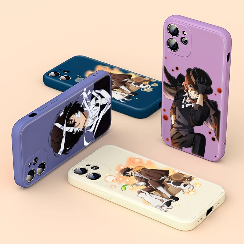 Liquid Silicone Soft Cover For Apple IPhone 13 12 Mini 11 Pro XS MAX XR X 8 7 6 SE Plus Phone Case Anime Bungou Stray Dogs
Liquid Silicone Soft Cover For Apple IPhone 13 12 Mini 11 Pro XS MAX XR X 8 7 6 SE Plus Phone Case Anime Bungou Stray Dogs