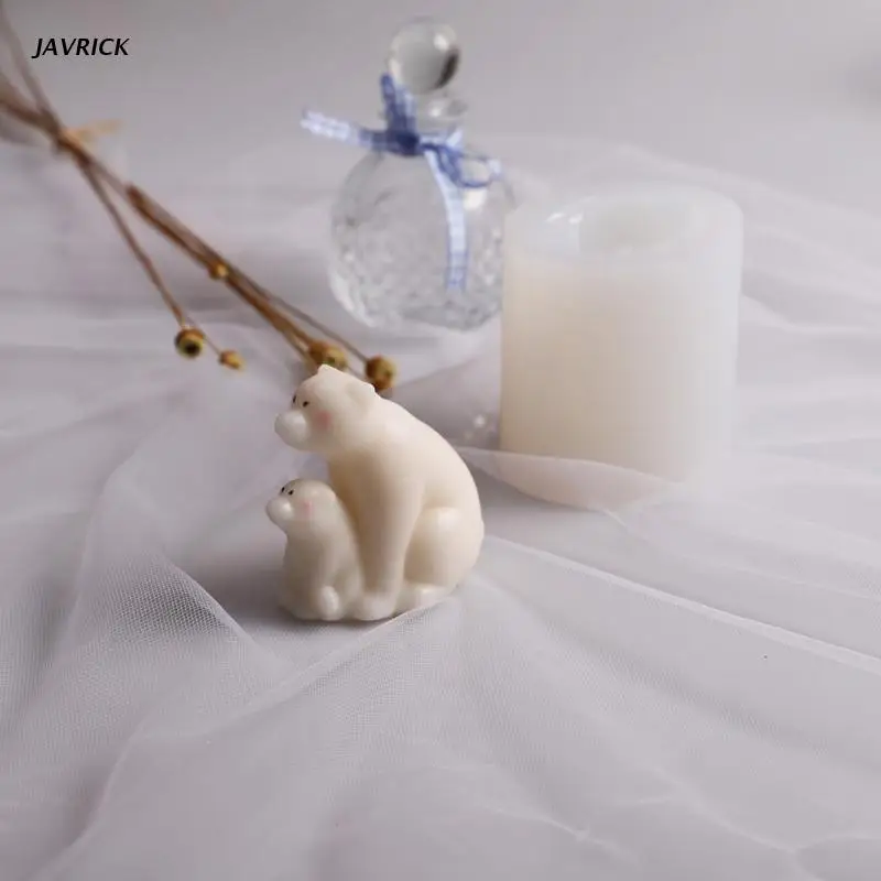 3D Polar Bear Epoxy Resin Mold Candle Soap Silicone Mould DIY Crafts Ornaments Casting Tool
3D Polar Bear Epoxy Resin Mold Candle Soap Silicone Mould DIY Crafts Ornaments Casting Tool