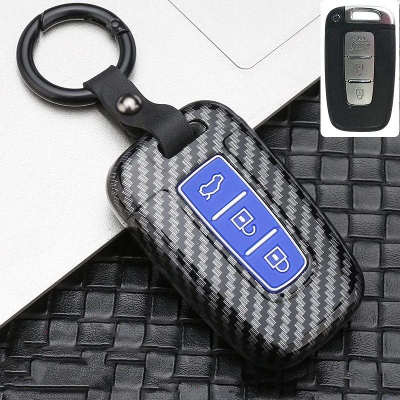 Carbon Car Key Case For Kia K5 Sportage R Sorento Key Cover Holder Car Styling Accessories Keychain Keyring
Carbon Car Key Case For Kia K5 Sportage R Sorento Key Cover Holder Car Styling Accessories Keychain Keyring