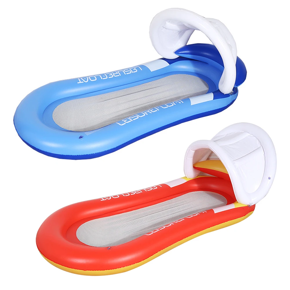 Inflatable Swimming Pool Floating Bed Shed Sunshade Collapsible Water Hammock Mesh Float Rafts Backrest Mat for Adults Kids
Inflatable Swimming Pool Floating Bed Shed Sunshade Collapsible Water Hammock Mesh Float Rafts Backrest Mat for Adults Kids