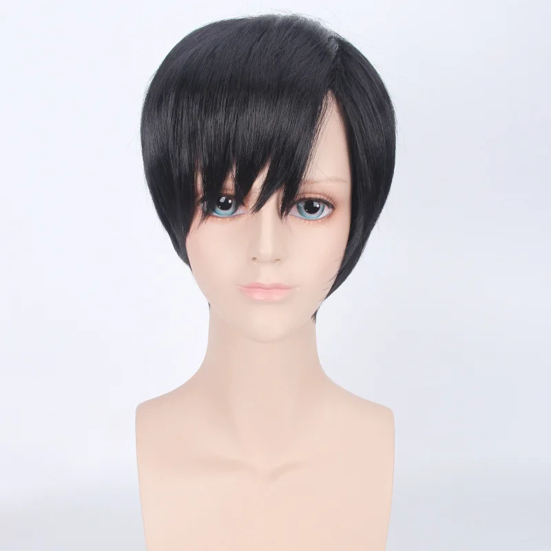 Short Black Brown Lightbrown Wig Attack on the Giant Black Three-seven-point Young Head Full-time Master
Short Black Brown Lightbrown Wig Attack on the Giant Black Three-seven-point Young Head Full-time Master