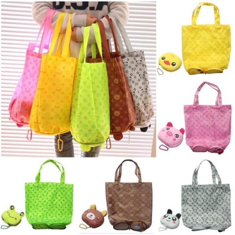 Foldable Bag Storage Reusable Animal Shopping Handbag Grocery Tote Cute Cartoon Hangable Organizer
Foldable Bag Storage Reusable Animal Shopping Handbag Grocery Tote Cute Cartoon Hangable Organizer