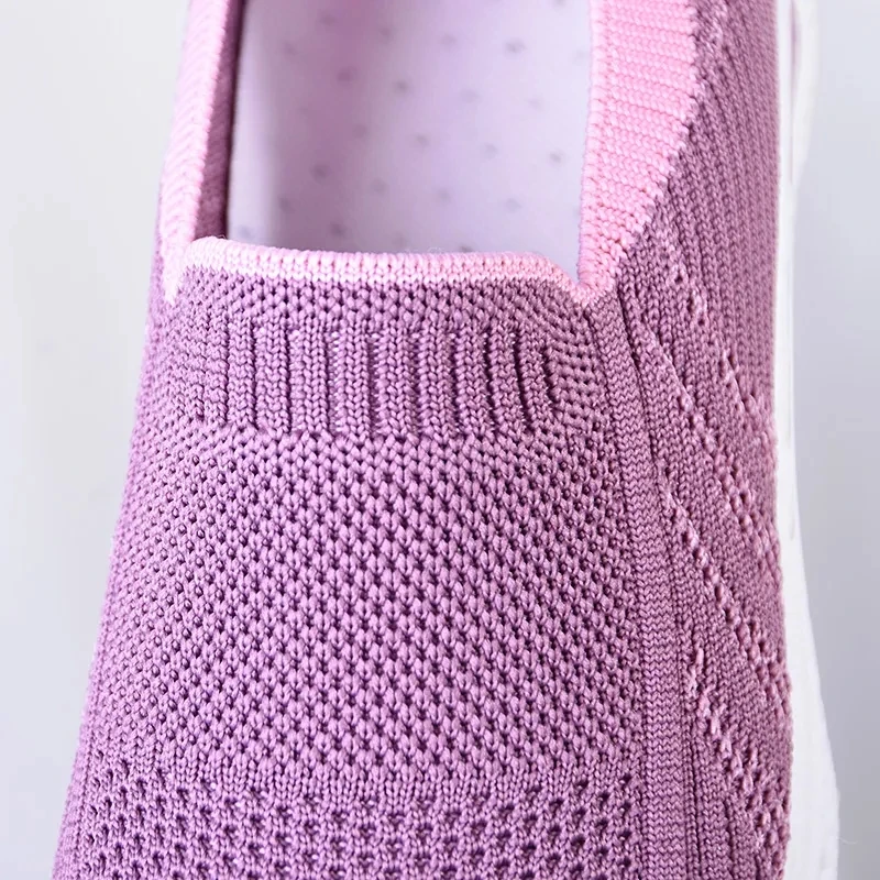 Summer Women Mesh Vulcanizes Casual Flying Net Shoes Breathable Knitted Sneakers Ladies Wedge Non-slip Sport Shoes
Summer Women Mesh Vulcanizes Casual Flying Net Shoes Breathable Knitted Sneakers Ladies Wedge Non-slip Sport Shoes