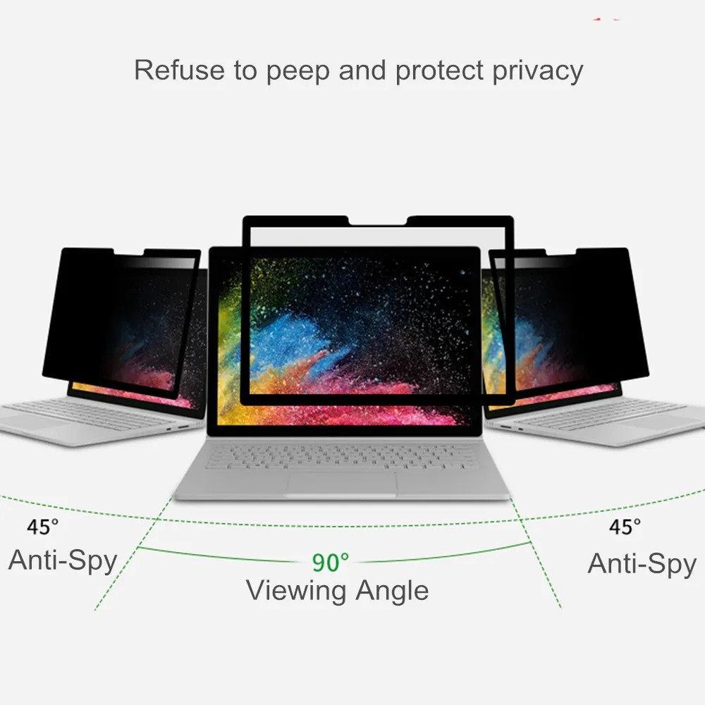 Закаленное стекло протектор для Microsoft Surface Pro 3 4 5 6 защита экрана конфиденциальная