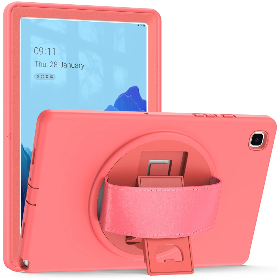 Противоударный чехол карамельного цвета для Samsung Galaxy Tab A7, 10,4 дюйма, T500, T505, T503, силиконовый чехол с поворотным ремешком на 360 градусов, с подставкой
Противоударный чехол карамельного цвета для Samsung Galaxy Tab A7, 10,4 дюйма, T500, T505, T503, силиконовый чехол с поворотным ремешком на 360 градусов, с подставкой