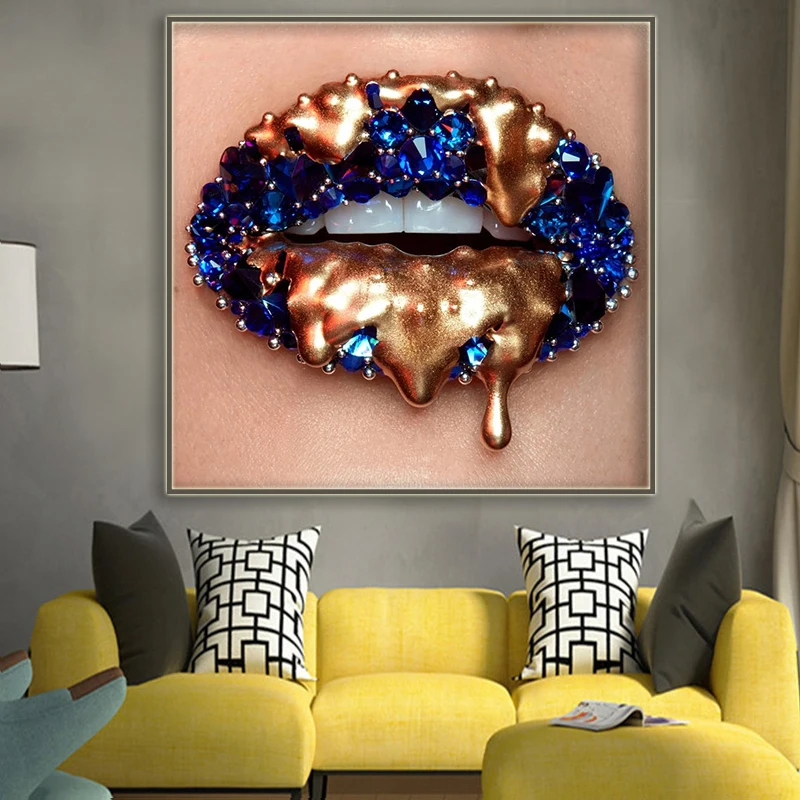 Canvas Painting Printed Nordic Style Sexy Lips Poster Modular Pictures Home Decoration Modern Living Room Wall Art Work
Canvas Painting Printed Nordic Style Sexy Lips Poster Modular Pictures Home Decoration Modern Living Room Wall Art Work