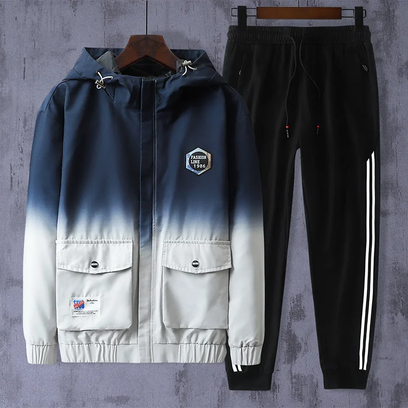 Big Size 8xl Gradient Coat Male Streetwear Zipper Tracksuit Men Set Hip Hop 2 Pieces Printed Jacket Pants Sets Men's Track Suits
Big Size 8xl Gradient Coat Male Streetwear Zipper Tracksuit Men Set Hip Hop 2 Pieces Printed Jacket Pants Sets Men's Track Suits